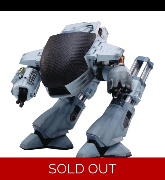Robocop Battle Damage ED-209 1:18 Figure